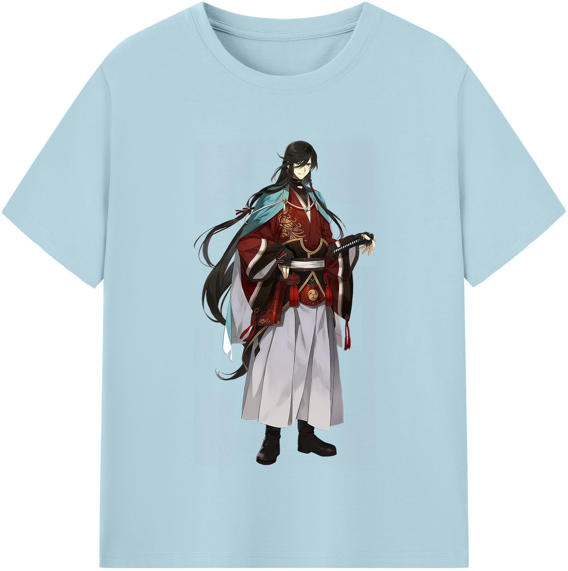 （画像用） 刀剣乱舞 Touken Ranbu 綿100％半袖Tシャツ（フロントプリント）